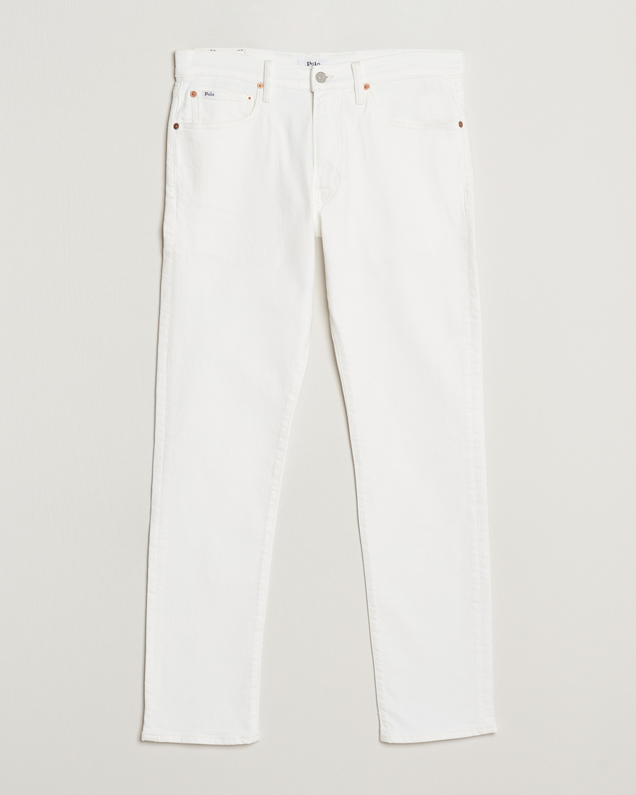 Men | Jeans | Polo Ralph Lauren | Sullivan Slim Fit Stretch Jeans Hudson White