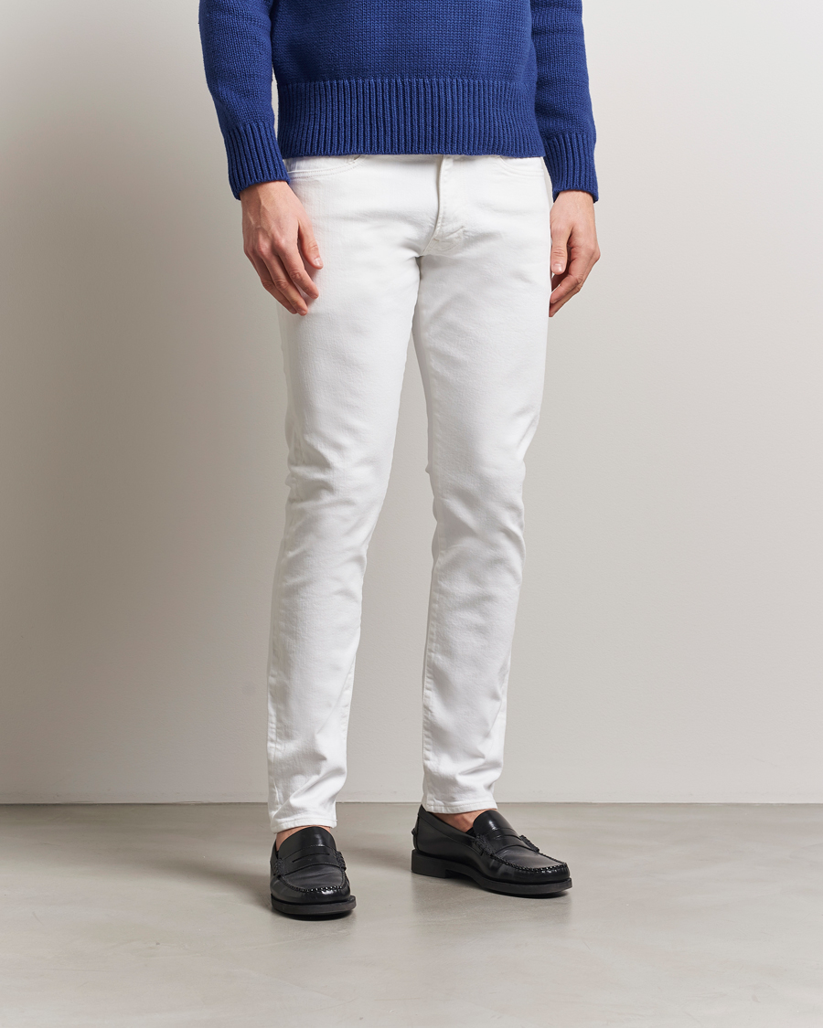 Men | Jeans | Polo Ralph Lauren | Sullivan Slim Fit Stretch Jeans Hudson White