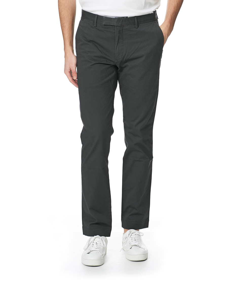 Men | Trousers | Polo Ralph Lauren | Slim Fit Stretch Chinos Black Mask