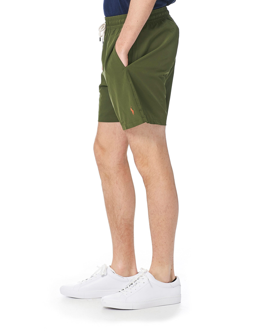 Men | Swimwear | Polo Ralph Lauren | Recyceled Traveler Boxer Swimshorts Supply Olive