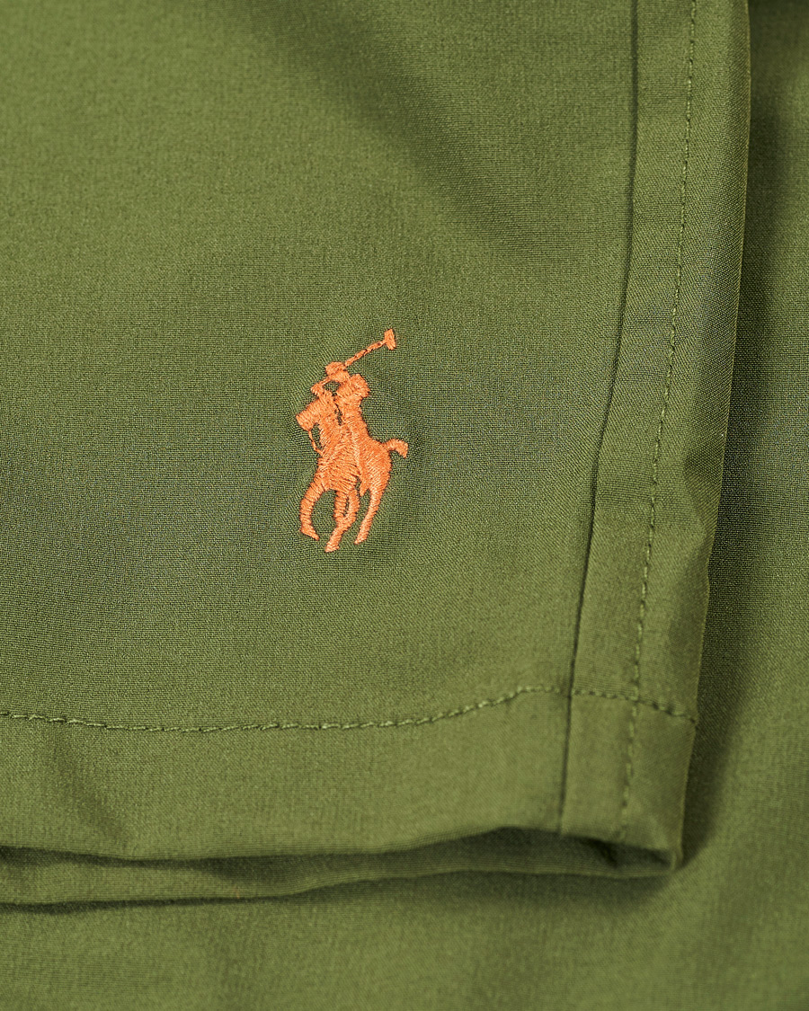 Men | Swimwear | Polo Ralph Lauren | Recyceled Traveler Boxer Swimshorts Supply Olive