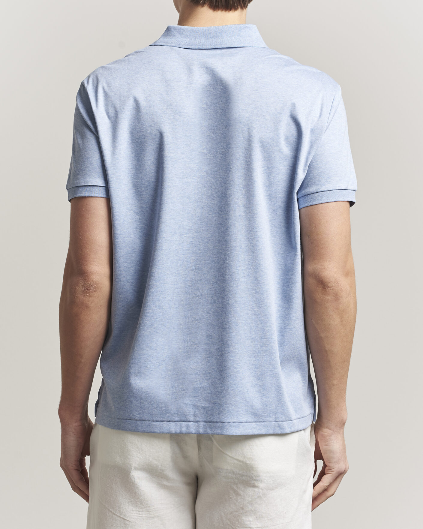 Men | Polo Shirts | Polo Ralph Lauren | Luxury Pima Cotton Polo Jamaica Heather