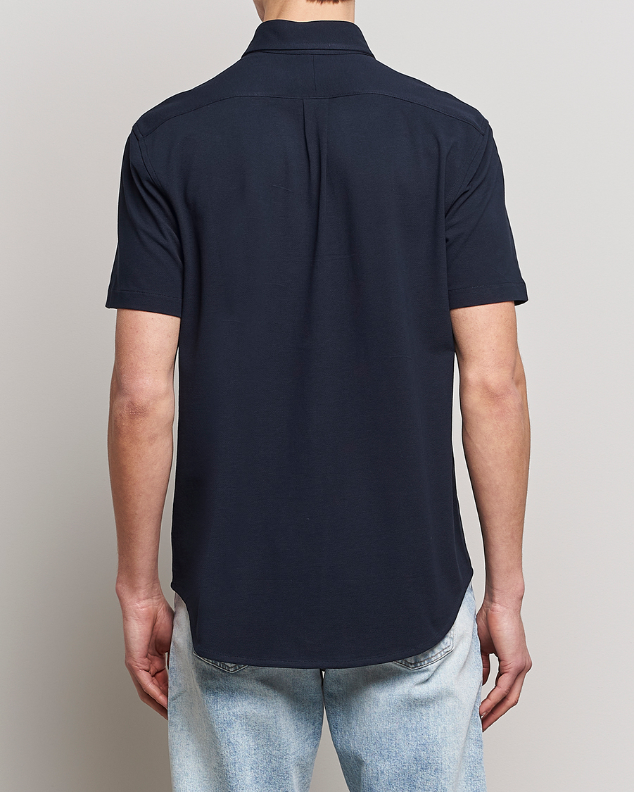 Men | Shirts | Polo Ralph Lauren | Featherweight Mesh Short Sleeve Shirt Aviator Navy