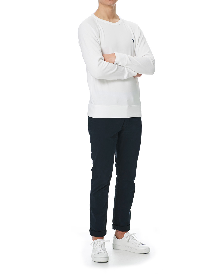 Men | Sweaters & Knitwear | Polo Ralph Lauren | Spa Terry Sweatshirt White