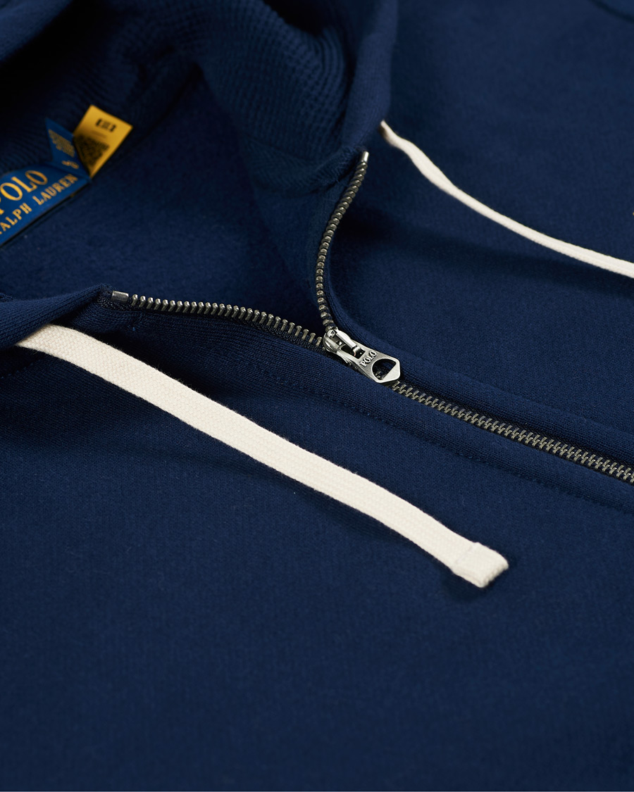 Men | Sweaters & Knitwear | Polo Ralph Lauren | Athletic Fleece Full-Zip Hoodie Cruise Navy