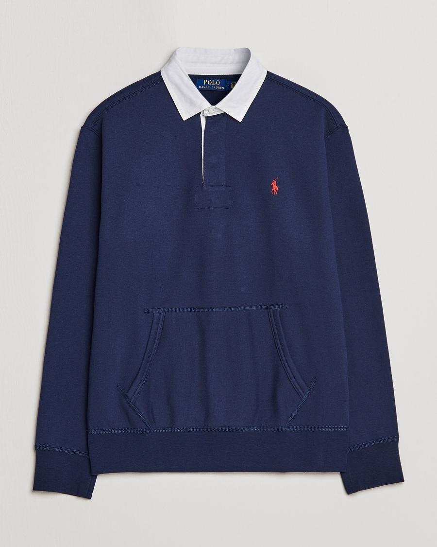 Men | Sweaters & Knitwear | Polo Ralph Lauren | Magic Fleece Rugger Cruise Navy