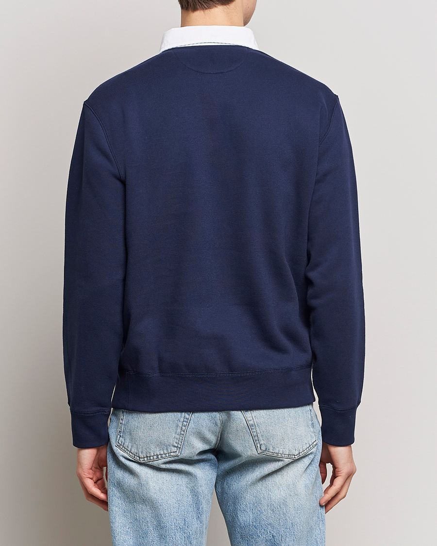Men | Sweaters & Knitwear | Polo Ralph Lauren | Magic Fleece Rugger Cruise Navy