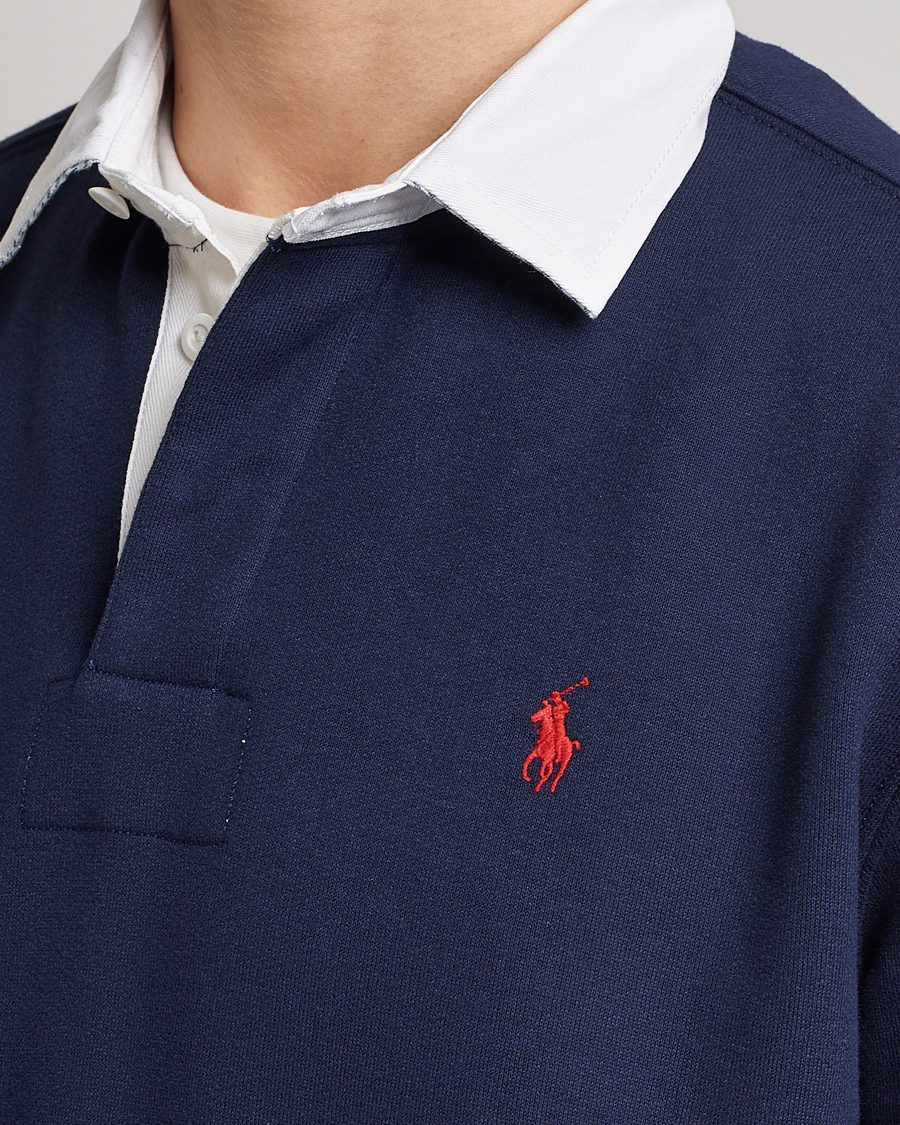 Men | Sweaters & Knitwear | Polo Ralph Lauren | Magic Fleece Rugger Cruise Navy