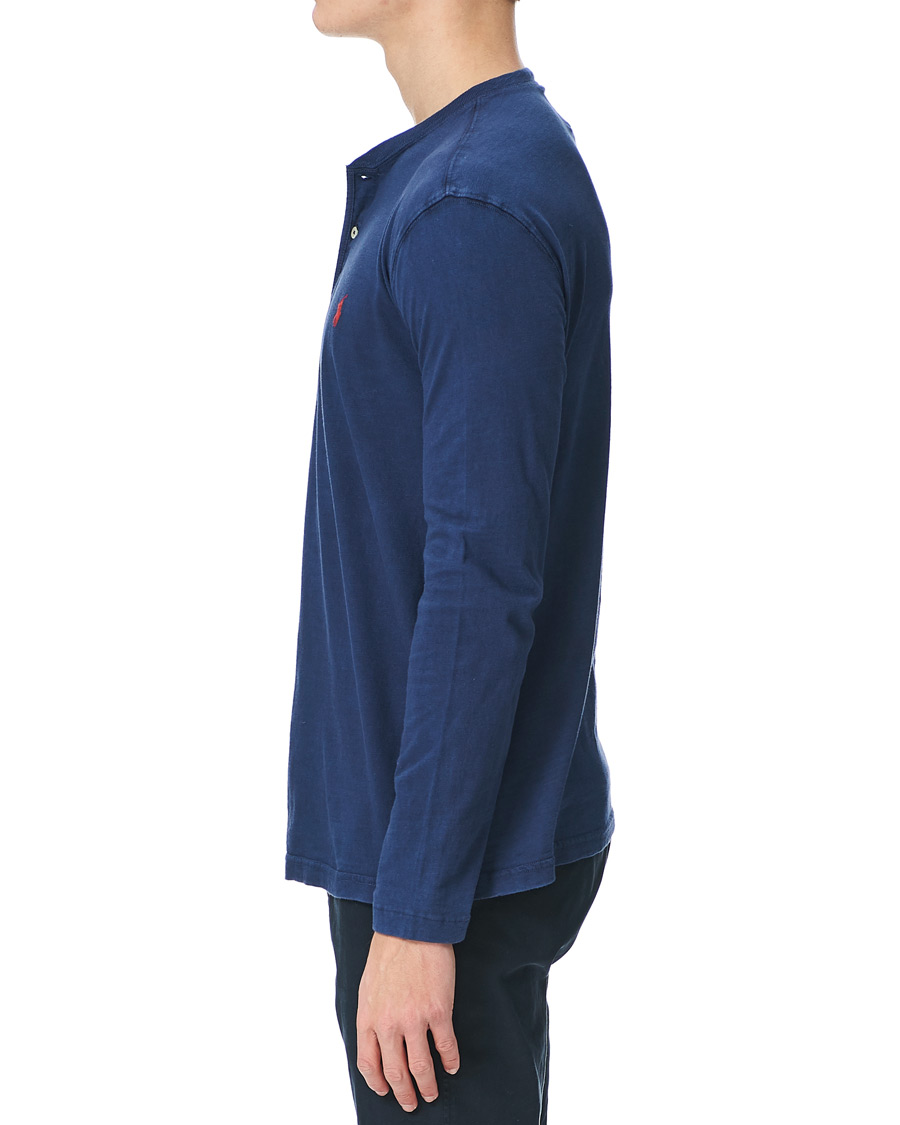 Men | Sweaters & Knitwear | Polo Ralph Lauren | Slub Jersey Henley Cruise Navy