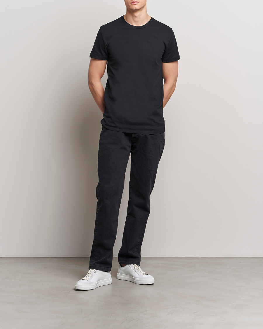 Men | T-Shirts | Polo Ralph Lauren | 3-Pack Crew Neck T-Shirt White/Black/Andover Heather