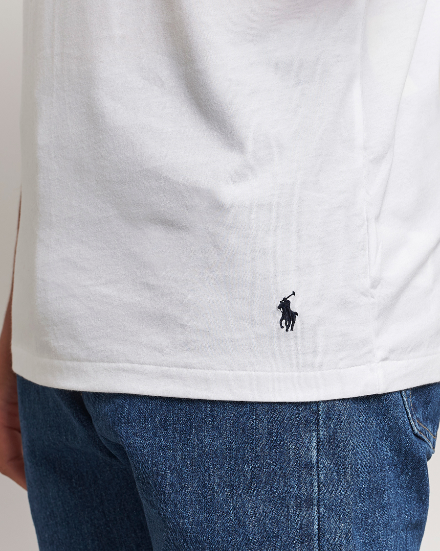 Men | T-Shirts | Polo Ralph Lauren | 3-Pack Crew Neck T-shirt White