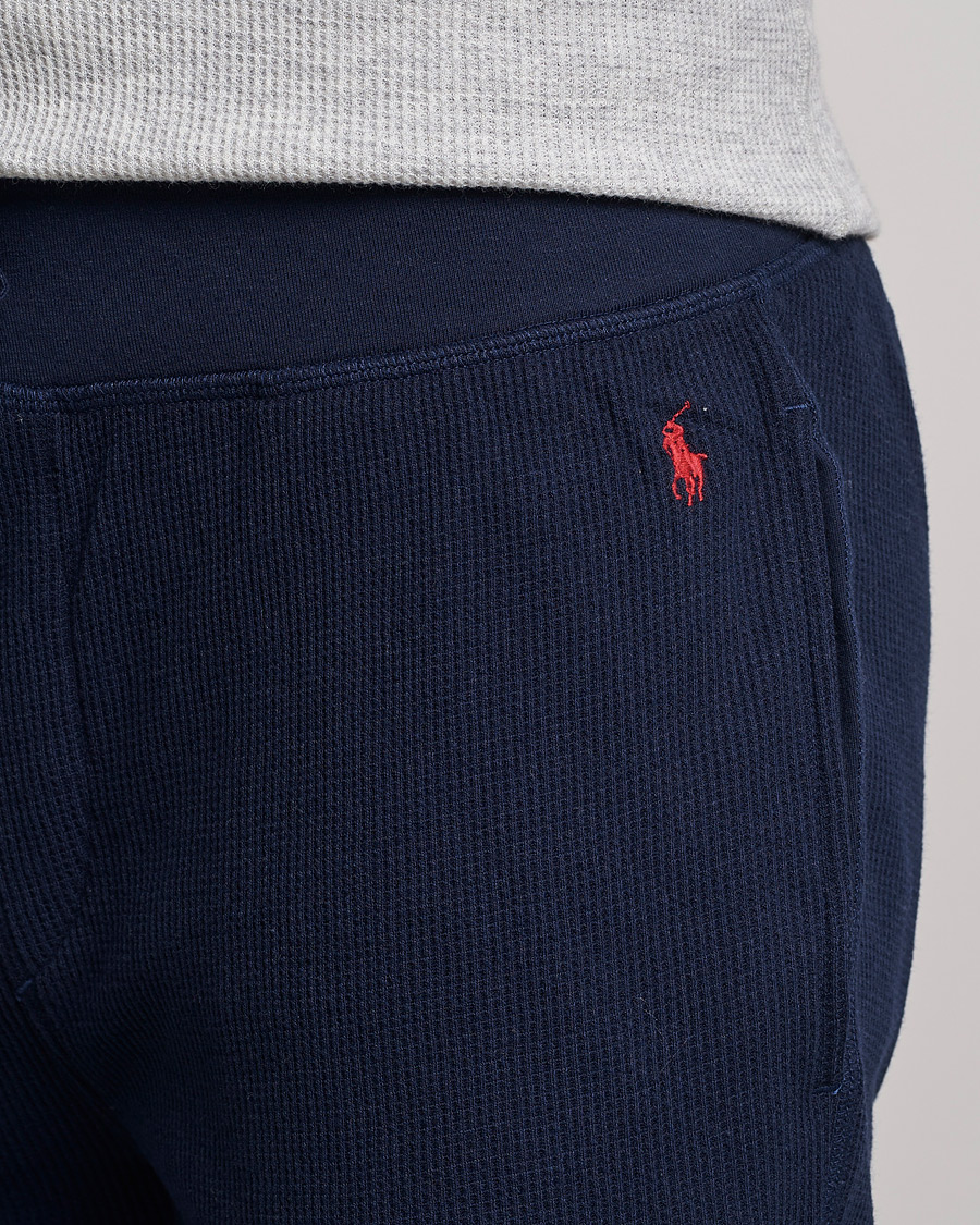 Men | Trousers | Polo Ralph Lauren | Waffle Sweat Pants Cruise Navy