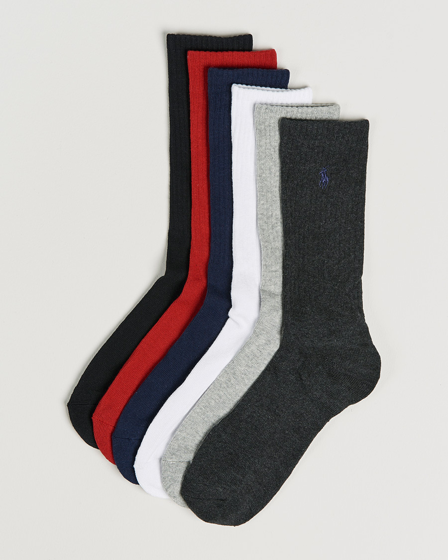Men | Underwear & Socks | Polo Ralph Lauren | Polo Ralph Lauren6-Pack Cotton Crew SocksMulti