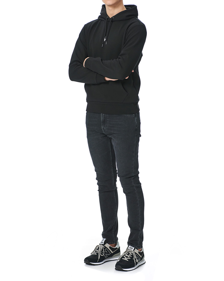 Men | Sweaters & Knitwear | Polo Ralph Lauren | Chest Logo Hoodie Black