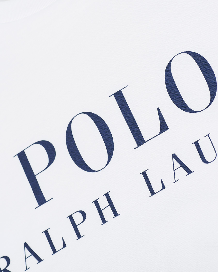 Men | T-Shirts | Polo Ralph Lauren | Logo Crew Neck Tee White