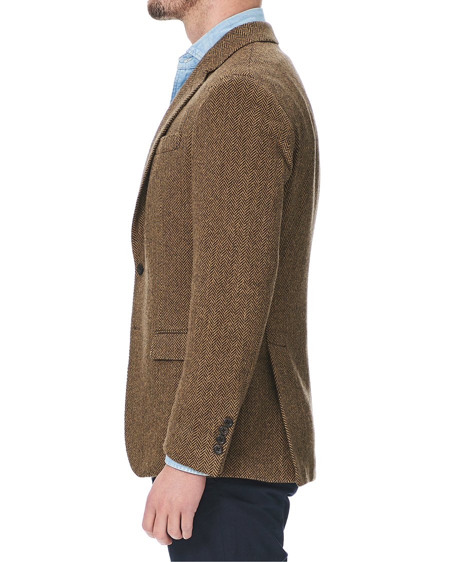 Men | Blazers | Polo Ralph Lauren | Herringbone Blazer Brown