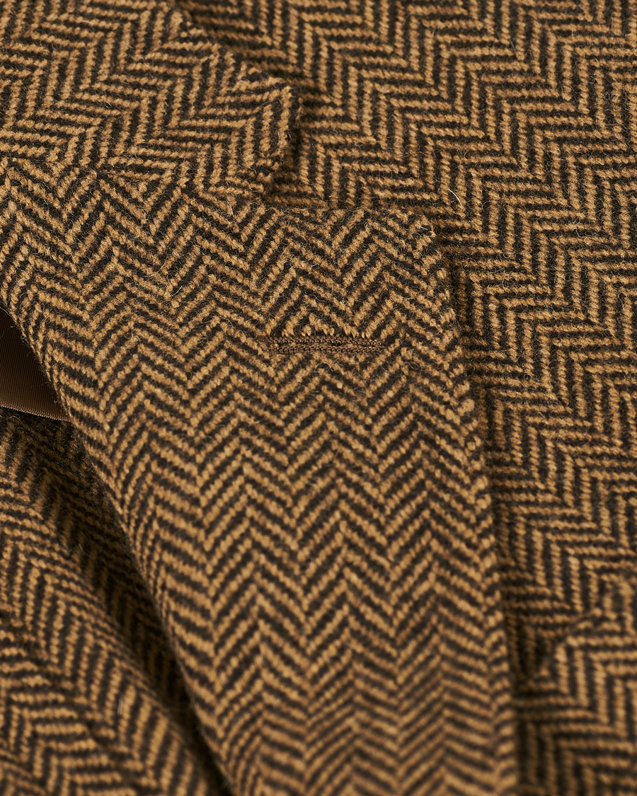 Men | Blazers | Polo Ralph Lauren | Herringbone Blazer Brown