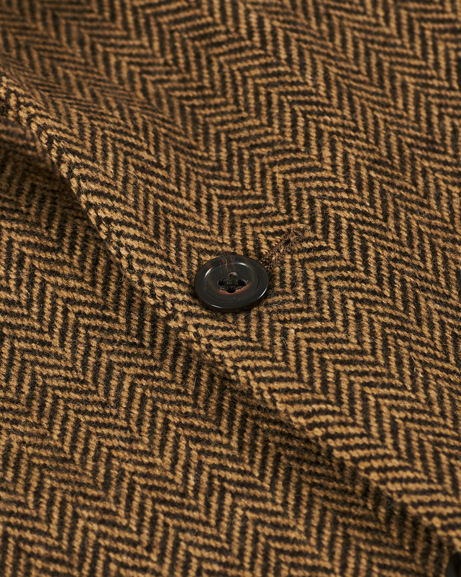 Men | Blazers | Polo Ralph Lauren | Herringbone Blazer Brown