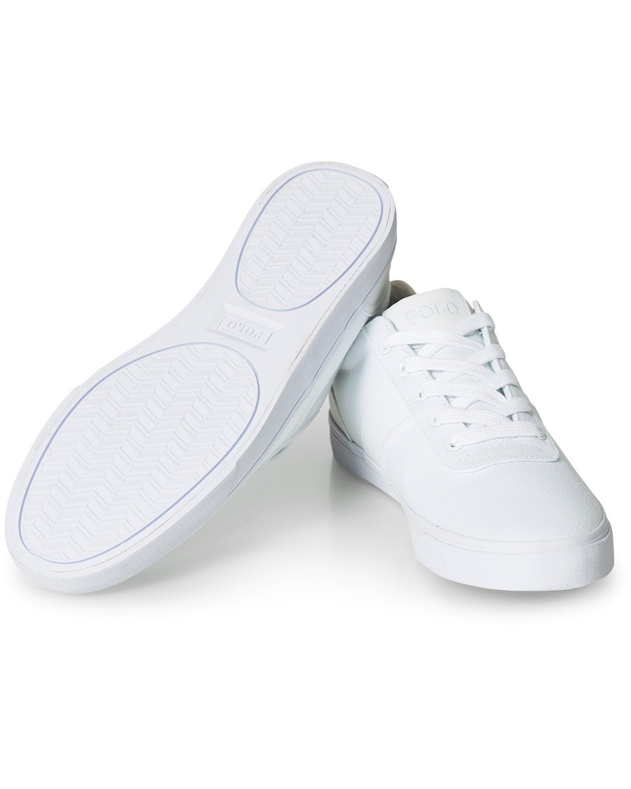 Men | Polo Ralph Lauren Hanford Canvas Sneaker Pure White | Polo Ralph Lauren | Hanford Canvas Sneaker Pure White