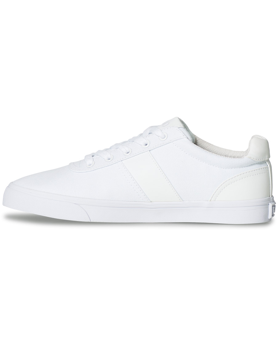 Men | Polo Ralph Lauren Hanford Canvas Sneaker Pure White | Polo Ralph Lauren | Hanford Canvas Sneaker Pure White