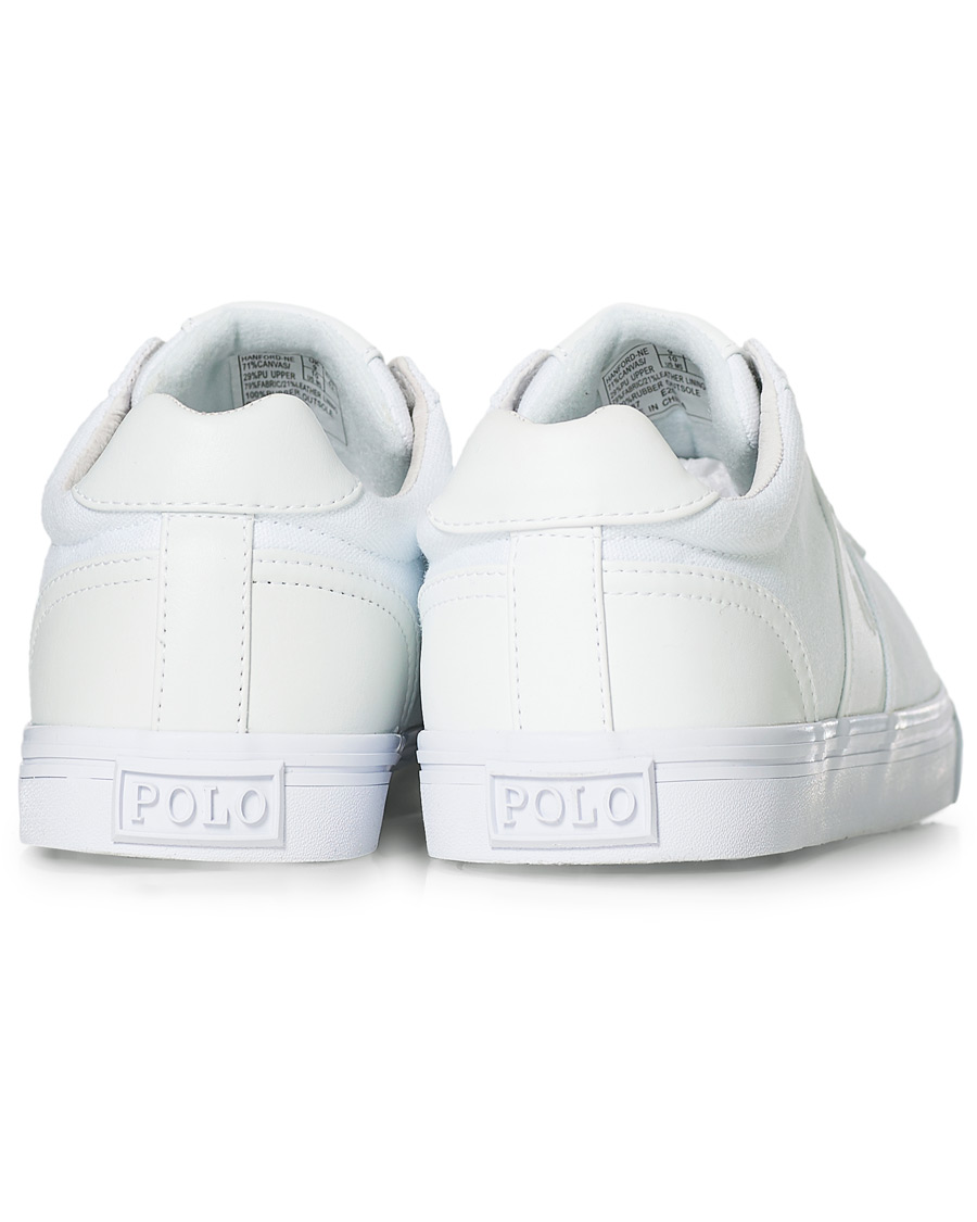 Men | Polo Ralph Lauren Hanford Canvas Sneaker Pure White | Polo Ralph Lauren | Hanford Canvas Sneaker Pure White