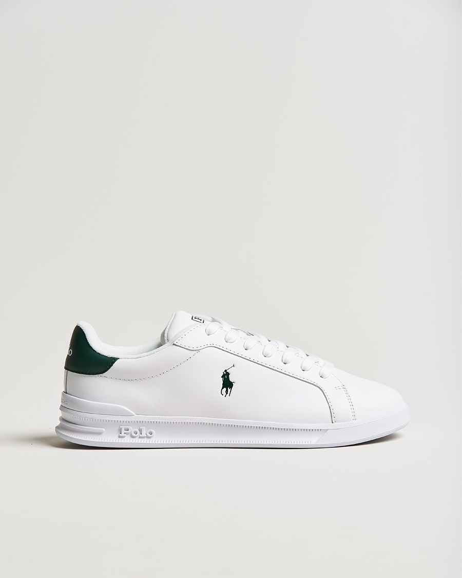 Men | Sneakers | Polo Ralph Lauren | Heritage Court Sneakers White/College Green