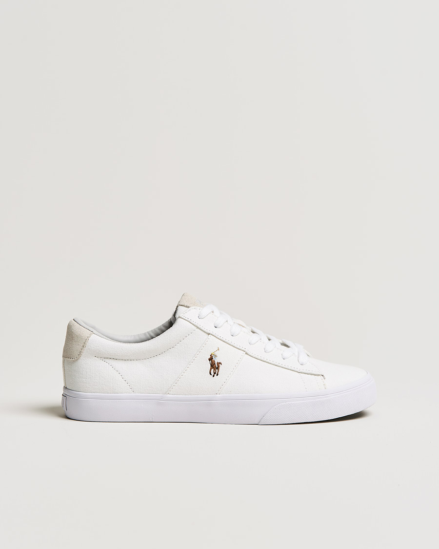 Men | Sneakers | Polo Ralph Lauren | Sayer Canvas Sneakers White