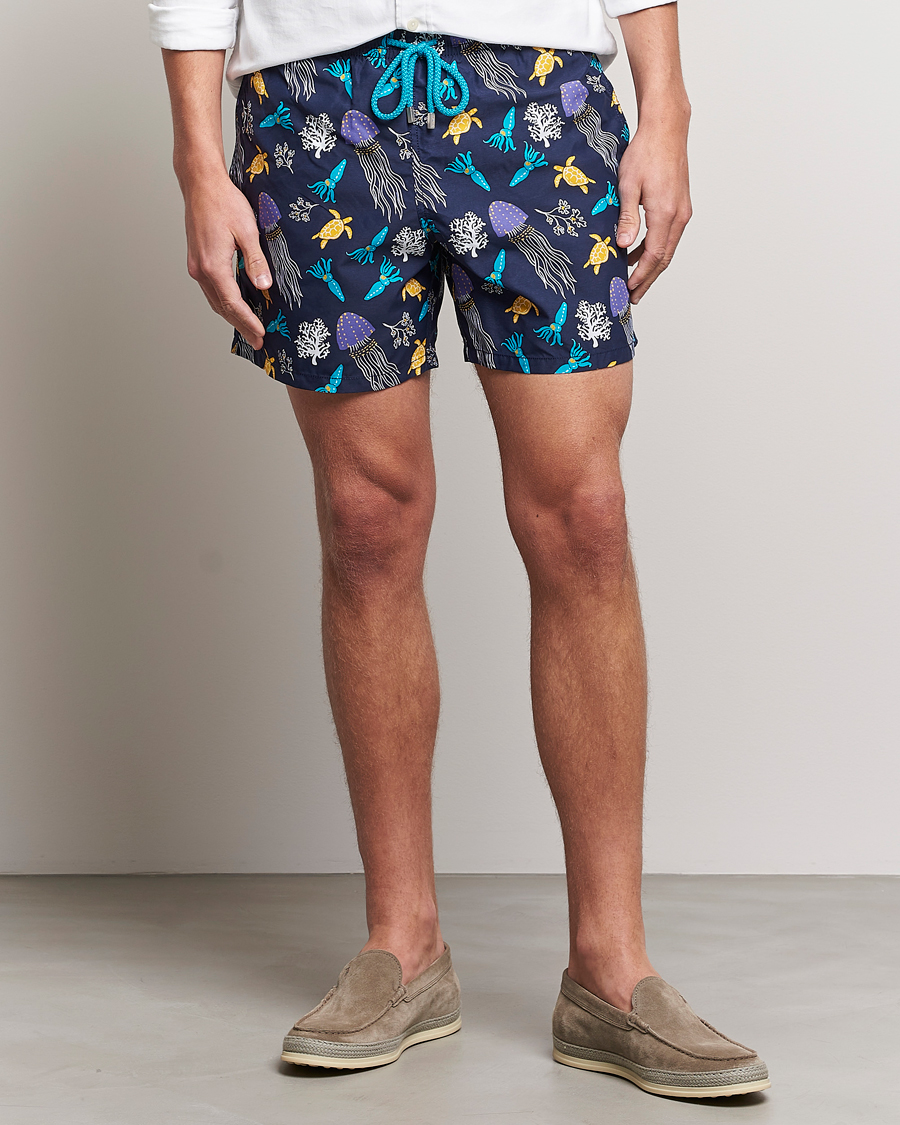 Men | Swimwear | Vilebrequin | Moorea Swim Shorts Navy Blue