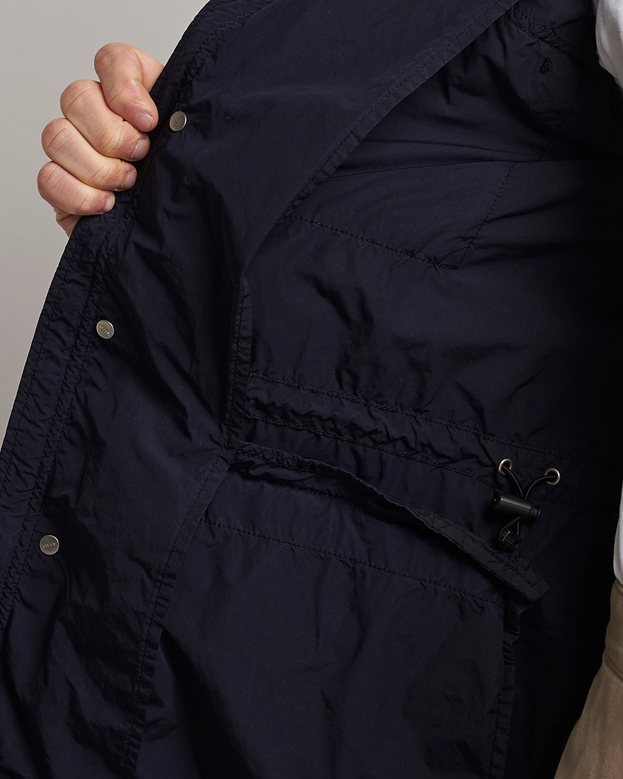 Men | Coats & Jackets | Aspesi | Giubotto Garment Dyed Field Jacket Navy