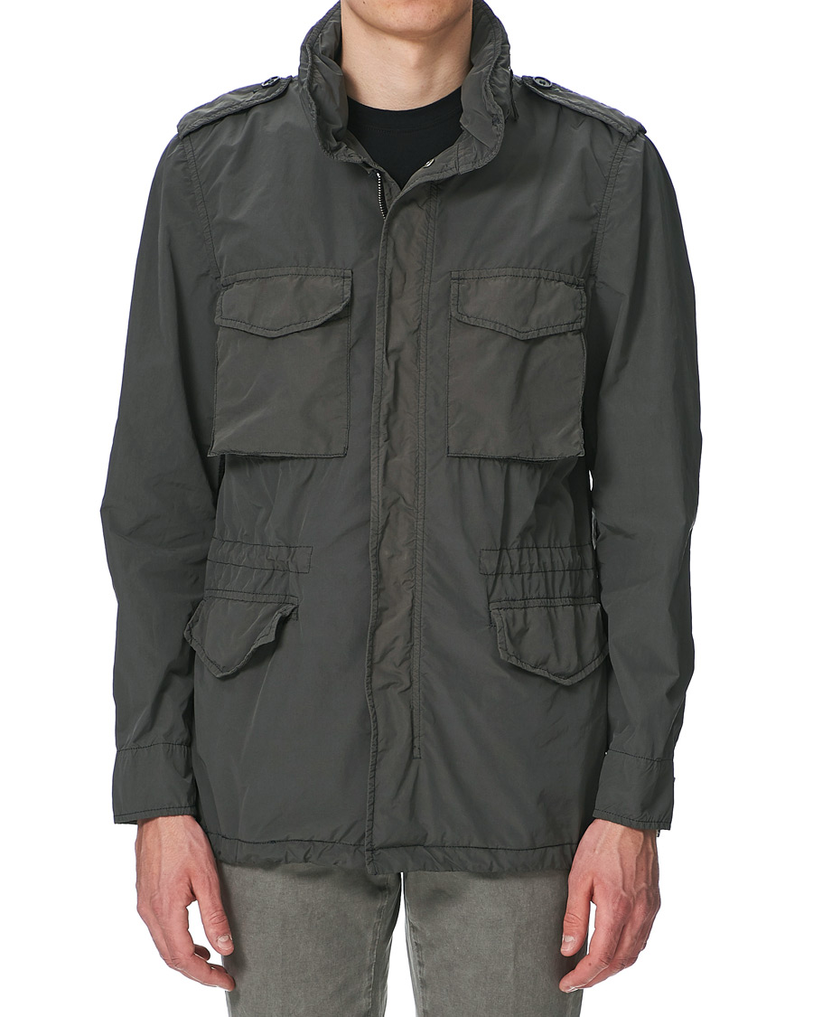 Men | Coats & Jackets | Aspesi | M65 Replica Field Jacket Dark Grey