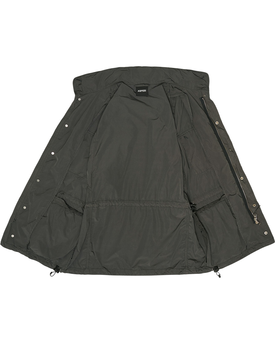 Men | Coats & Jackets | Aspesi | M65 Replica Field Jacket Dark Grey