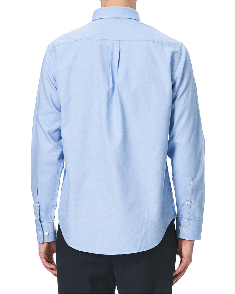 Men | Shirts | NN07 | Levon Oxford/Cashmere Shirt Light Blue