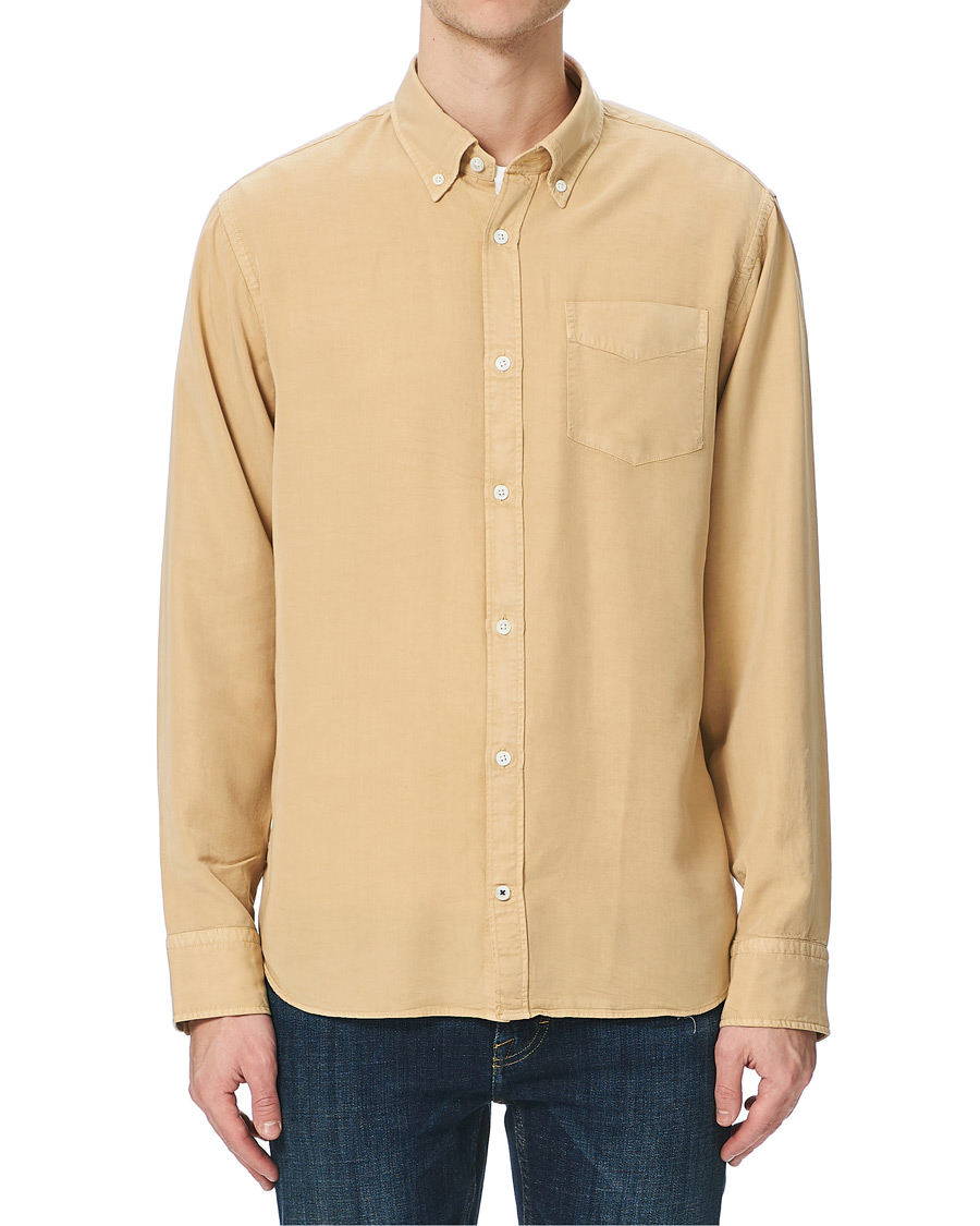 Men | Shirts | NN07 | LevonTencel Shirt Khaki