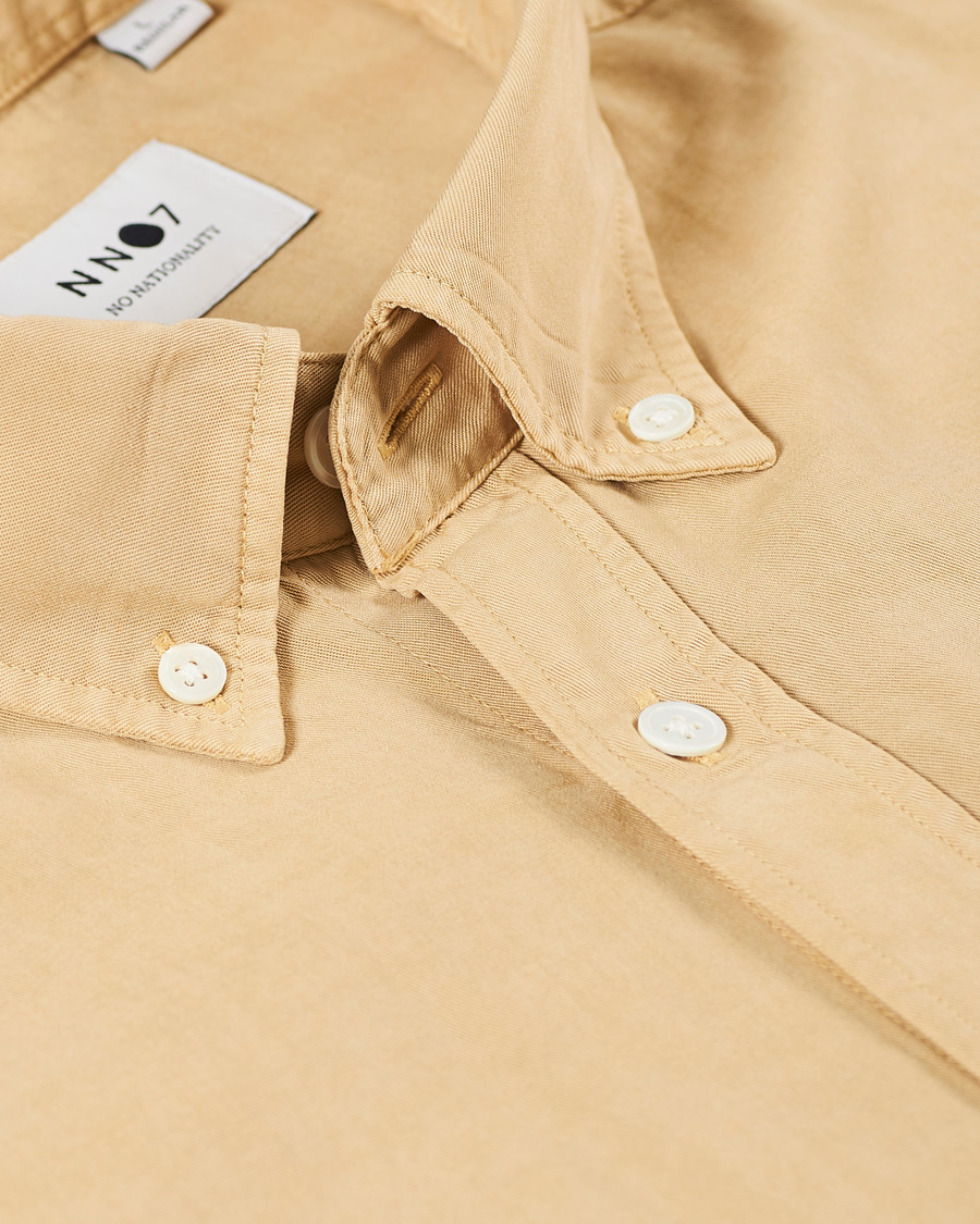 Men | Shirts | NN07 | LevonTencel Shirt Khaki