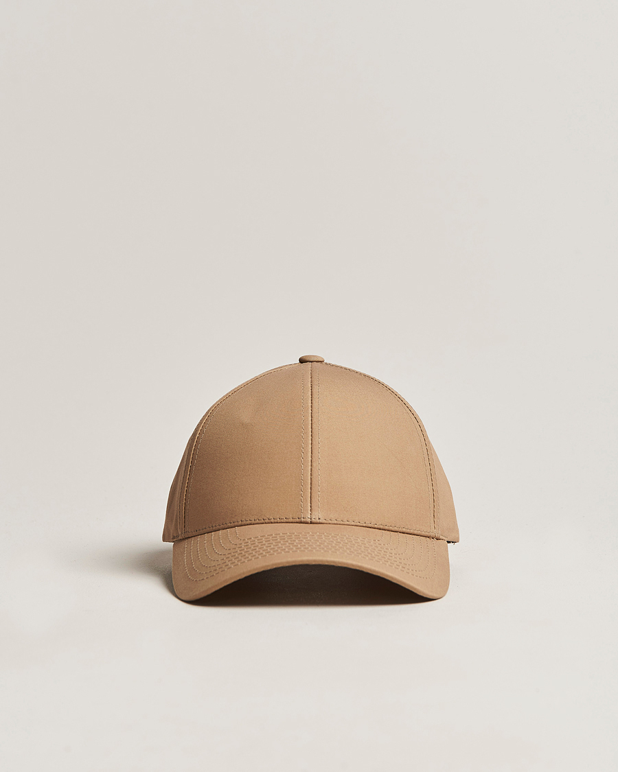 Men | Hats & Caps | Varsity Headwear | Cotton Baseball Cap Sand Beige