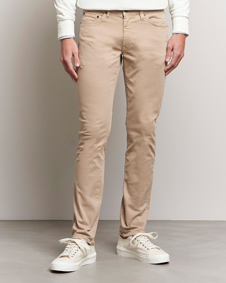 Men | Trousers | GANT | Hayes Desert Jeans Dry Sand