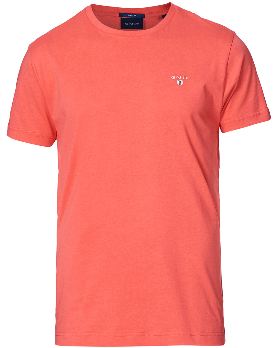 Men | T-Shirts | GANT | The Original Tee Paradise Pink