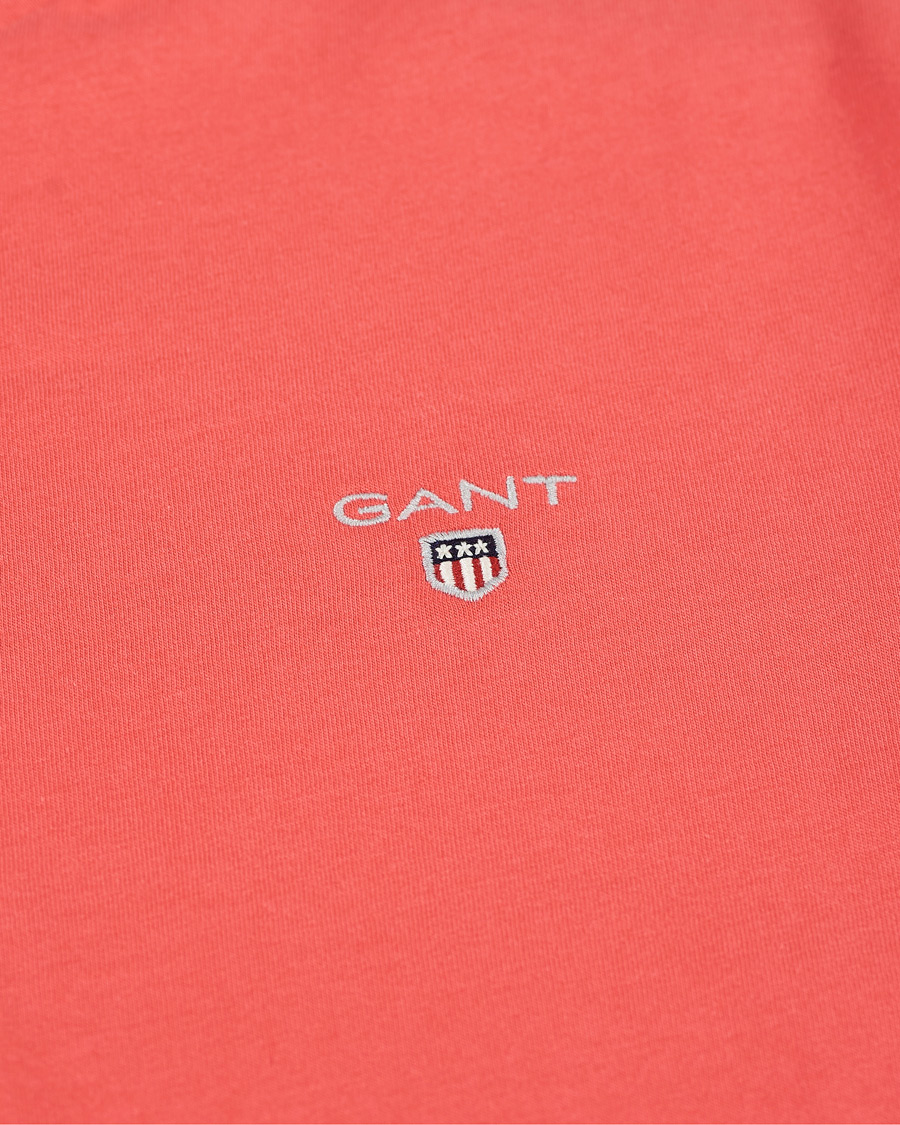 Men | T-Shirts | GANT | The Original Tee Paradise Pink