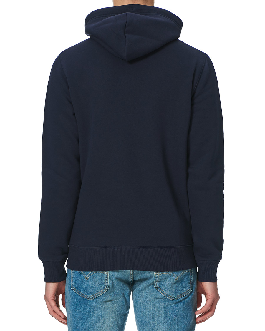 Men | Sweaters & Knitwear | Gant | Original Shield Logo Hoodie Evening Blue