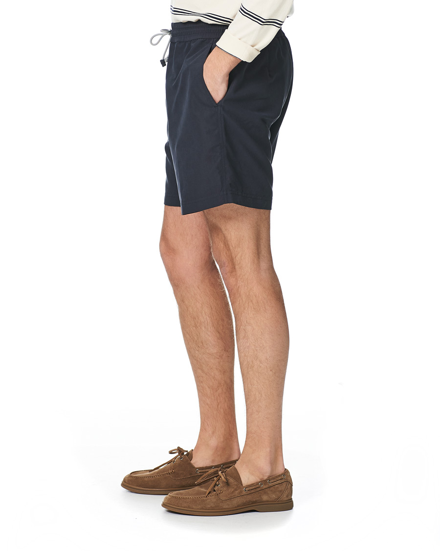 Men | Swimwear | Brunello Cucinelli | Drawstring Swim Trunks Navy