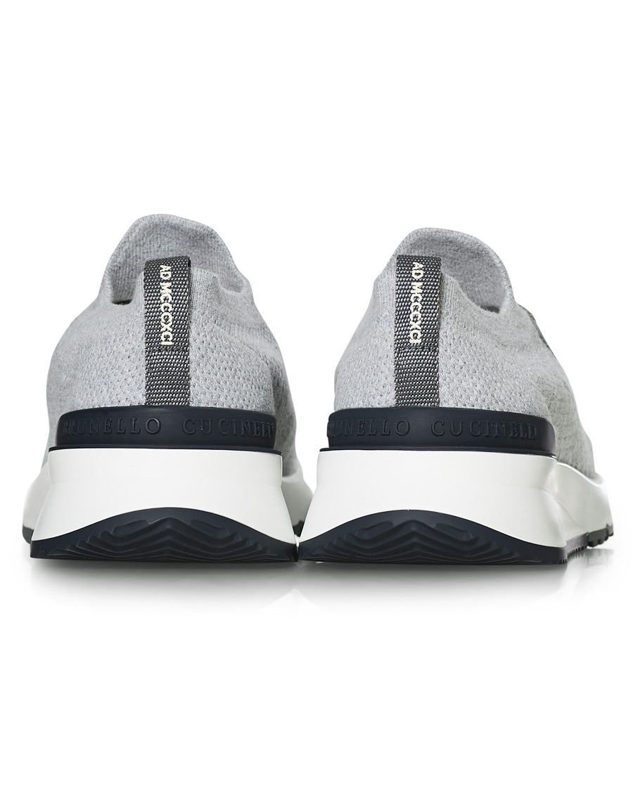 Men | Brunello Cucinelli Mesh Running Sneaker Light Grey | Brunello Cucinelli | Mesh Running Sneaker Light Grey