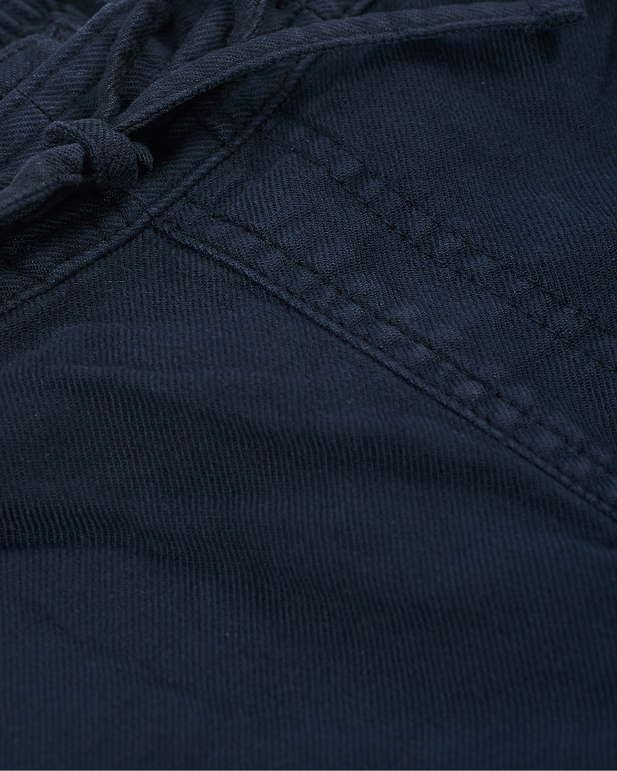 Men | Shorts | Morris | Winward Linen Drawstring Shorts Blue
