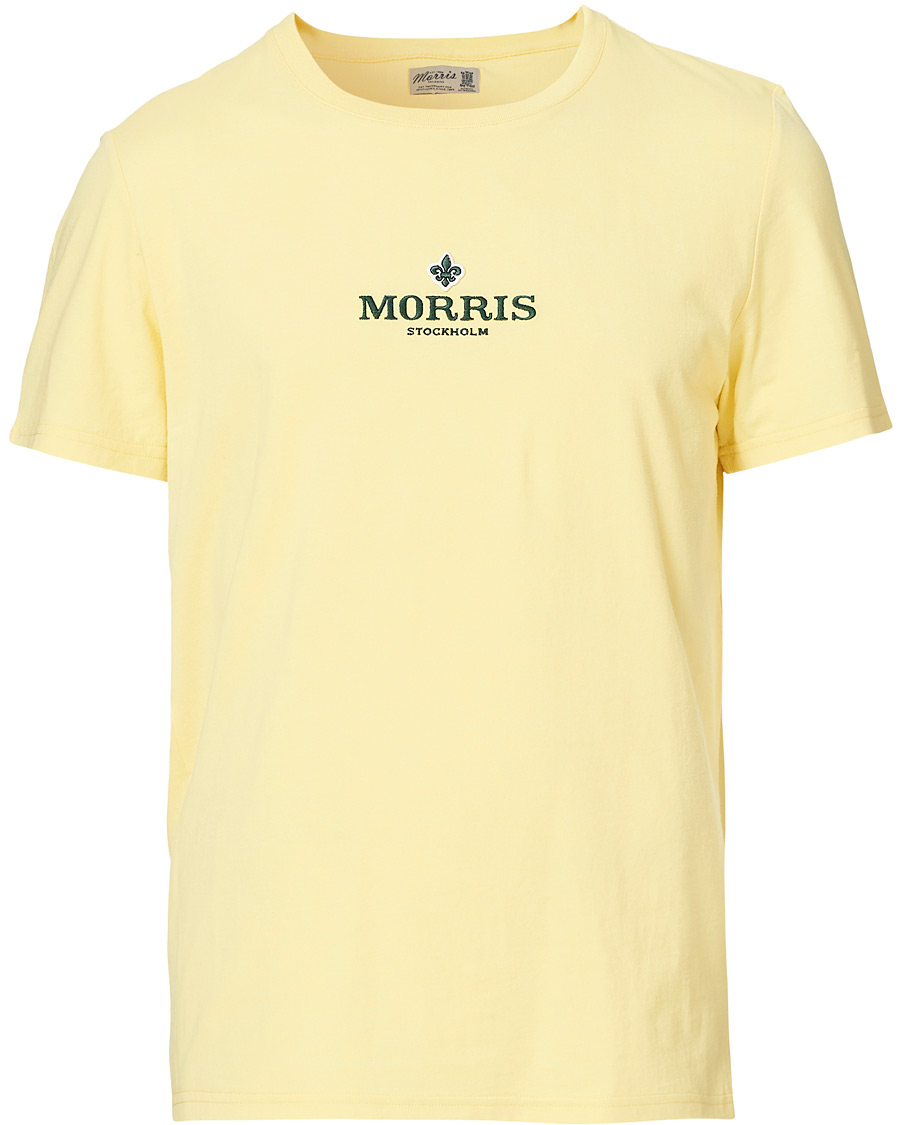 Men | T-Shirts | Morris | Helton Logo Crew Neck Tee Yellow