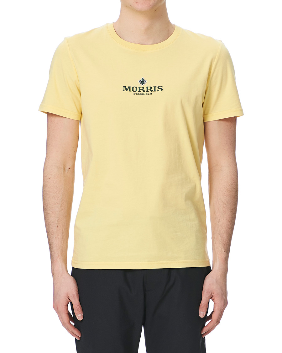 Men | T-Shirts | Morris | Helton Logo Crew Neck Tee Yellow