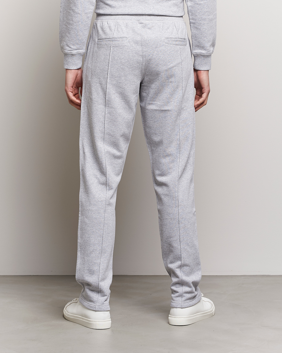 Men | Trousers | Stenströms | Cotton Jersey Pants Grey