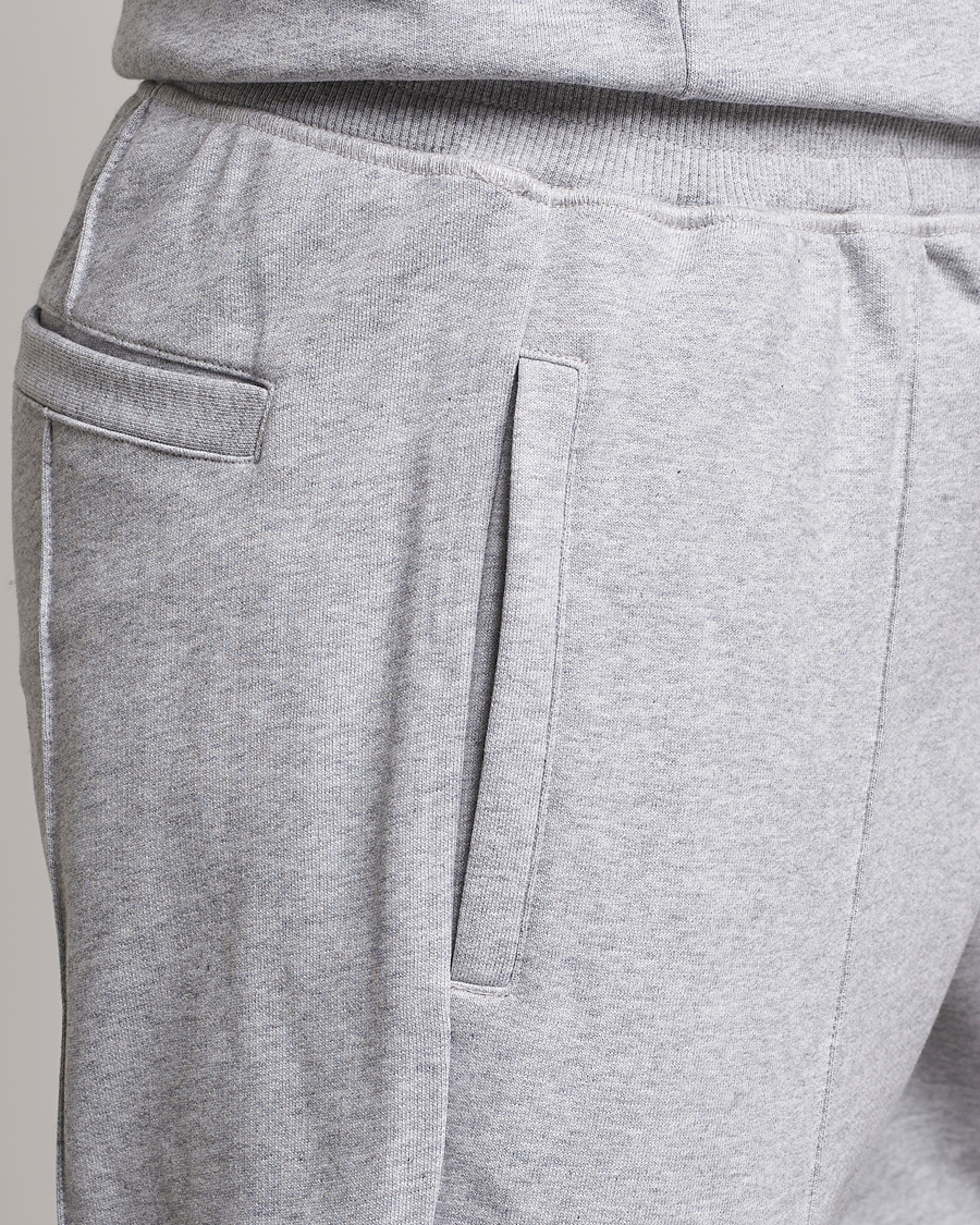 Men | Trousers | Stenströms | Cotton Jersey Pants Grey