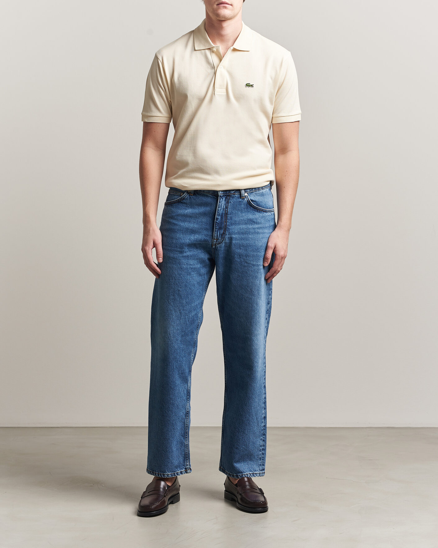 Men | Polo Shirts | Lacoste | Original Polo Piké Light Natural