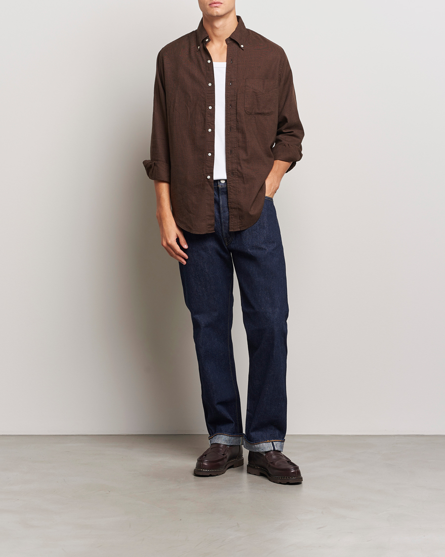 Men | Trousers | orSlow | Straight Fit 105 Selvedge Jeans One Wash