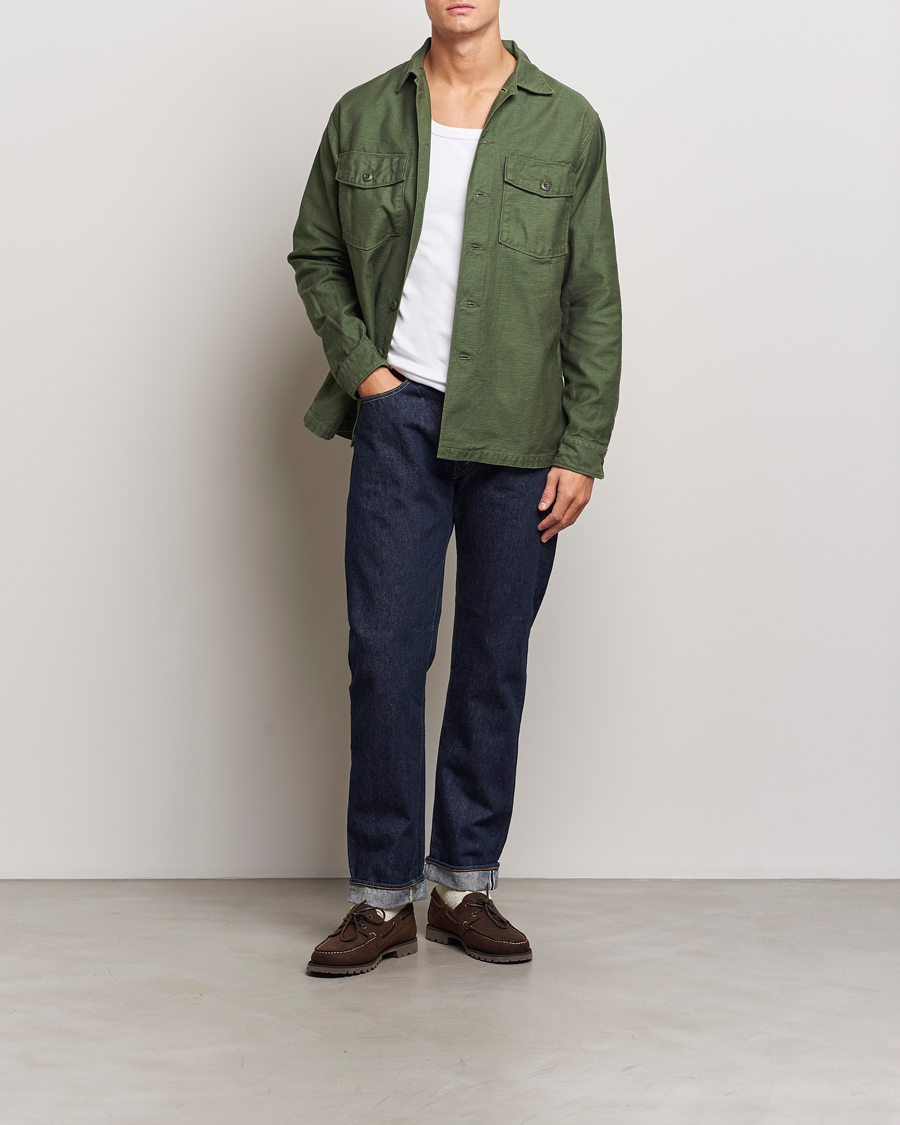 Men | Jeans | orSlow | Tapered Fit 107 Selvedge Jeans One Wash