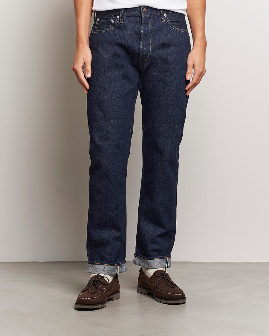 Men | Trousers | orSlow | Tapered Fit 107 Selvedge Jeans One Wash